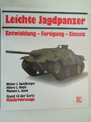 Imagen del vendedor de Militrfahrzeuge, Bd.14, Leichte Jagdpanzer a la venta por Antiquariat Maiwald