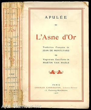 Imagen del vendedor de LES METAMORPHOSES ou L'ASNE D'OR | de Luce Apulee | Philosophe Platonique. Traduction Francaise de Jean de Montlyard. Vingt-et-une Eaux-Fortes de Martin Van Maele a la venta por Alta-Glamour Inc.