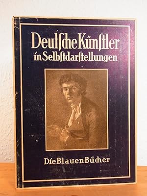 Bild des Verkufers fr Deutsche Knstler in Selbstdarstellungen. Die Blauen Bcher zum Verkauf von Antiquariat Weber