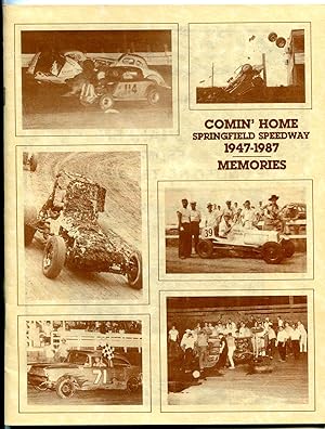 Springfield Speedway Comin' Home Memories Auto Race Yearbook 1987