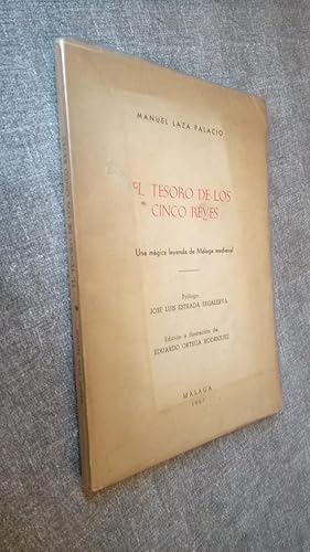 Imagen del vendedor de El tesoro de los cinco reyes Una magica leyenda de Malaga medevial a la venta por Des livres et vous