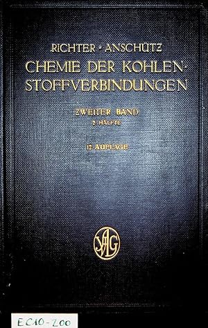 Bild des Verkufers fr Carbocyclische Verbindungen Naturstoffe und freie organische Radikale. (= Chemie der Kohlenstoffverbindungen oder organische Chemie 2. Band 2. Hlfte) zum Verkauf von ANTIQUARIAT.WIEN Fine Books & Prints