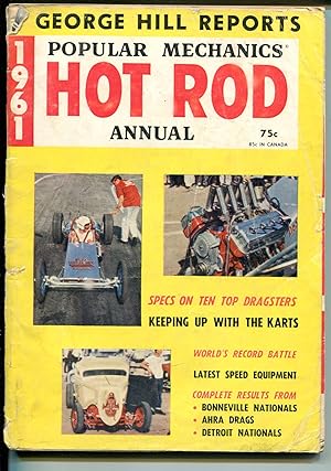 Popular Mechanics Hot Rod Annual 1961-Bonneville-AHRA-go karts-G