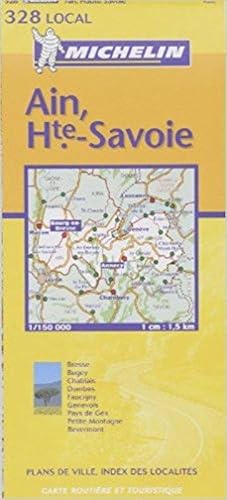 Michelin Ain, Haute-Savoie (Michelin Local France) (French Edition)