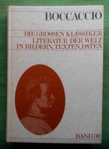 Seller image for Boccaccio. Die groen Klassiker. Literatur der Welt in Bildern, Texten, Daten. Band 30. for sale by Versandantiquariat Sabine Varma