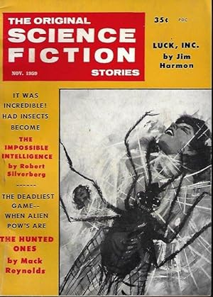 Bild des Verkufers fr The Original SCIENCE FICTION Stories: November, Nov. 1959 zum Verkauf von Books from the Crypt