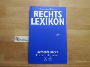 Seller image for Rechtslexikon. Fischer ; 13204 : Ratgeber Recht for sale by Antiquariat im Kaiserviertel | Wimbauer Buchversand