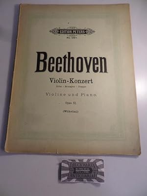 Konzert und Romanzen für Violine. D-dur. Op. 61. Edition Peters no. 189a.