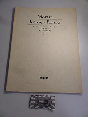 Konzert- Rondo. A Dur. Edition Schott 5187.