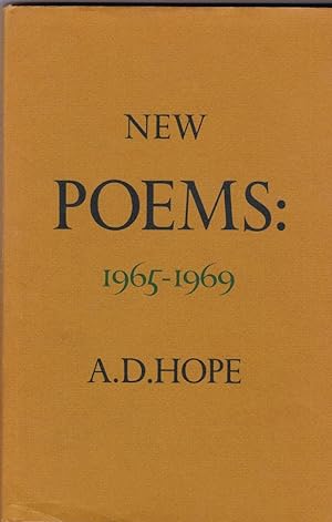 New Poems: 1965 - 1969