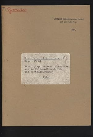 Seller image for Stratigraphische Untersuchungen im Palozoikum der Ost- und Zentralpyrenen. for sale by Antiquariat Bookfarm