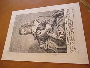 Imagen del vendedor de Carolus Van Savoyen [Original Antique Engraving By Van Savoyen, Printed By Ioannes Meyssens] a la venta por Arroyo Seco Books, Pasadena, Member IOBA