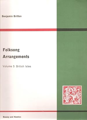 Folksong Arrangements Volume 5: British Isles