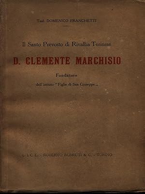 Seller image for D. Clemente Marchisio for sale by Librodifaccia