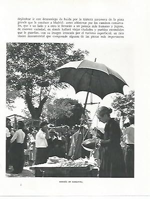 Bild des Verkufers fr LAMINA 8848:Romeria en Barratona Cuenca zum Verkauf von EL BOLETIN