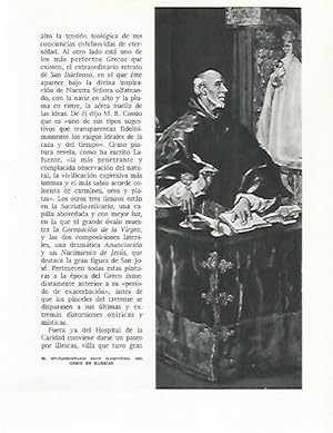 Bild des Verkufers fr LAMINA 9010: San Ildefonso por El Greco zum Verkauf von EL BOLETIN