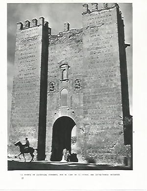Bild des Verkufers fr LAMINA 9022: Puerta de Alcantara en Toledo zum Verkauf von EL BOLETIN