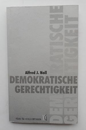 Seller image for Demokratische Gerechtigkeit. Ein Bericht. for sale by Der Buchfreund