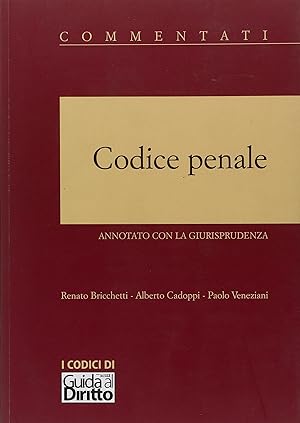 Seller image for Codice Penale. Annotato con la Giurisprudenza for sale by Libro Co. Italia Srl