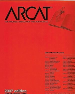 ARCAT The Product Directory for Architects
