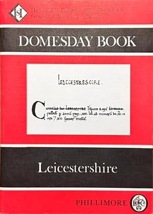 Domesday Book Leicestershire. A survey of the Counties of England. Liber de Wintonia "Book of Win...