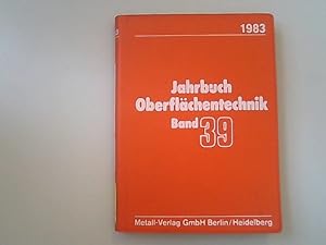 Seller image for Jahrbuch Oberflchentechnik, Band 38, 1983. for sale by Antiquariat Bookfarm