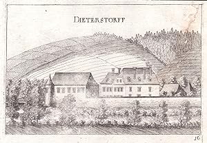 Bild des Verkufers fr "Dieterstorff" - Dietersdorf Sieghartskirchen Tulln zum Verkauf von Antiquariat Steffen Vlkel GmbH