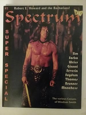 Spectrum Super Special # No. Number 3 Three III - Robert E. Howard And The Barbarians