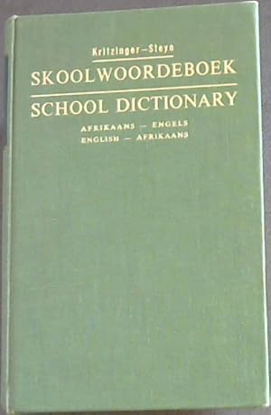 Imagen del vendedor de Skoolwoordeboek: Afrikaans-Engels, English-Afrikaans a la venta por Chapter 1