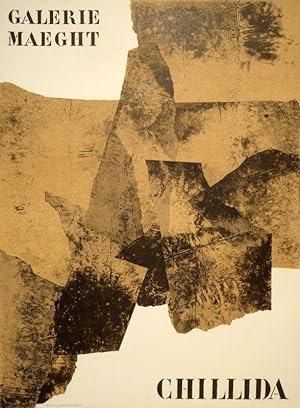 Chillida. Galerie Maeght. Farblithographie. 1961.