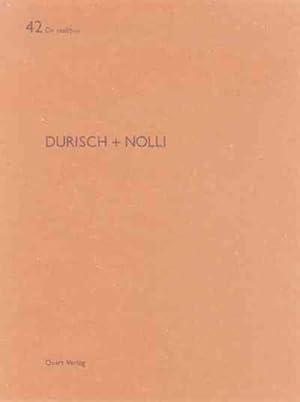 Immagine del venditore per Durisch + Nolli venduto da GreatBookPrices