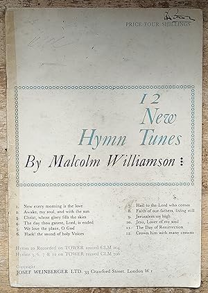 Seller image for 12 New Hymn Tunes for sale by Shore Books