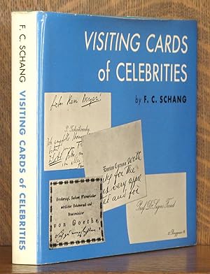 Imagen del vendedor de VISITING CARDS OF CELEBRITIES a la venta por Andre Strong Bookseller