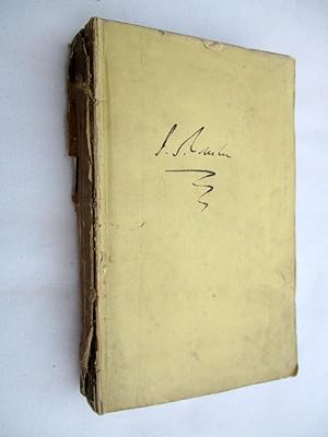 Immagine del venditore per The Life of Samuel Johnson in Eight Volumes. Including a Journal of His Tour to the Hebrides. Vol I Only. venduto da Tony Hutchinson