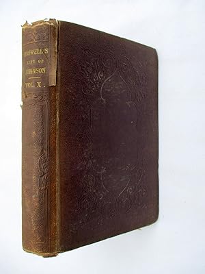 Immagine del venditore per The Life of Samuel Johnson in Ten Volumes. Including a Journal of His Tour to the Hebrides. Vol X Only. venduto da Tony Hutchinson