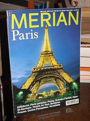 MERIAN Paris März 2001 3/54. Eiffelturm, Paris paradox, Pomp, Schoko-Parfait, Oper, St. Germain, ...