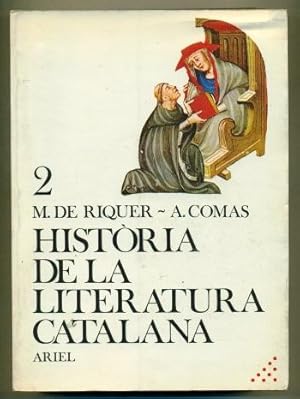 Imagen del vendedor de HISTORIA DE LA LITERATURA CATALANA. Part Antiga (tom II) a la venta por Ducable Libros