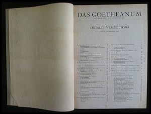 Das Goetheanum - Wochenschrift für Anthroposophie, 33. Jahrgang 1954
