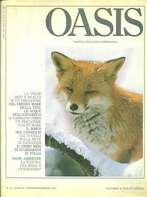 Bild des Verkufers fr Oasis. Anno III. numero 1/2., Gennaio/febbraio 1987 zum Verkauf von Librodifaccia