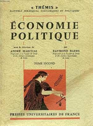 Imagen del vendedor de ECONOMIE POLITIQUE, TOME 2 (Thmis) a la venta por Le-Livre