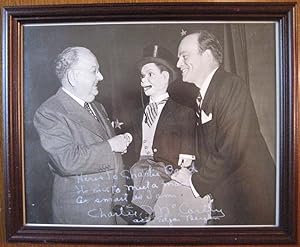 Seller image for A Signed Photograph With Inscription By Ventriloquist Edgar Bergen And His Famous Puppet Charlie Mccarthy for sale by Stuart Lutz Historic Documents, Inc.