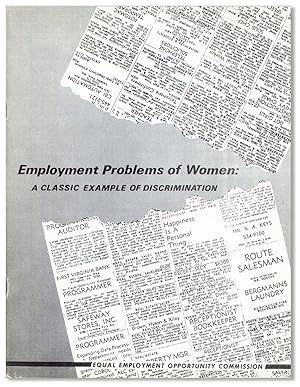 Seller image for Employment Problems of Women: A Classic Example of Discrimination for sale by Lorne Bair Rare Books, ABAA