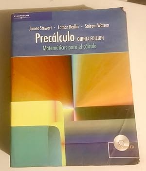 Seller image for Precalculo/ Precalculus: Matematicas para el Calculo 5e (Spanish Edition) for sale by Once Upon A Time