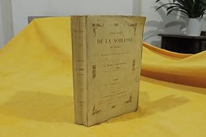 Imagen del vendedor de Annuaire De La Noblesse De France et des Maisons Souveraines D'Europe 1848 Sixi�me Ann�e a la venta por librairie ESKAL