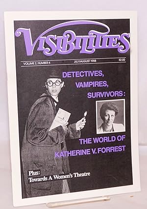 Seller image for Visibilities: vol. 2, #4, July/August 1988: Detectives, Vampires, Survivors for sale by Bolerium Books Inc.