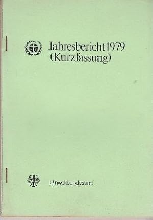 Bild des Verkufers fr Jahresbericht 1979 (Kurzfassung) zum Verkauf von Buchversand Joachim Neumann