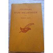 Seller image for Journal d'un meurtrier for sale by secretdulivre
