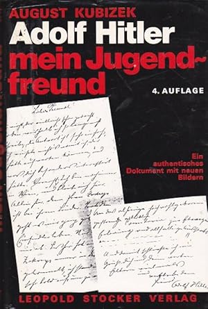 Imagen del vendedor de Adolf Hitler. Mein jugendfreund a la venta por LIBRERA GULLIVER