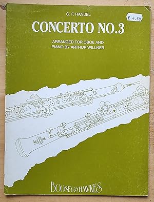 Concerto No.3 Arranged for Oboe and Piano by Arthur Willner