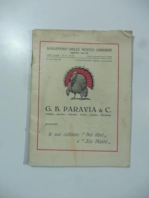 G. B. Paravia & C. presenta le sue collane: 'Bei libri' e 'Zia Mariu''